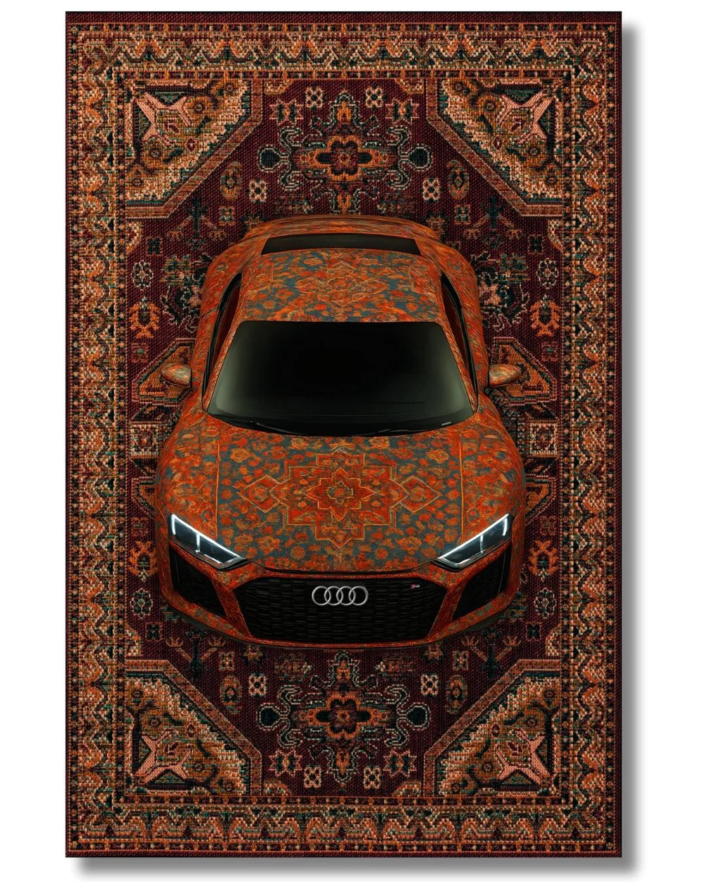 RetroDrive™ Car Art Rug