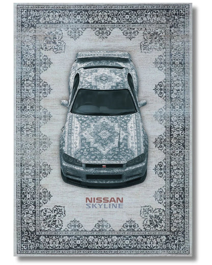 RetroDrive™ Car Art Rug