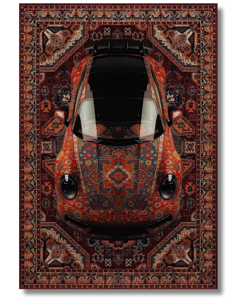 RetroDrive™ Car Art Rug