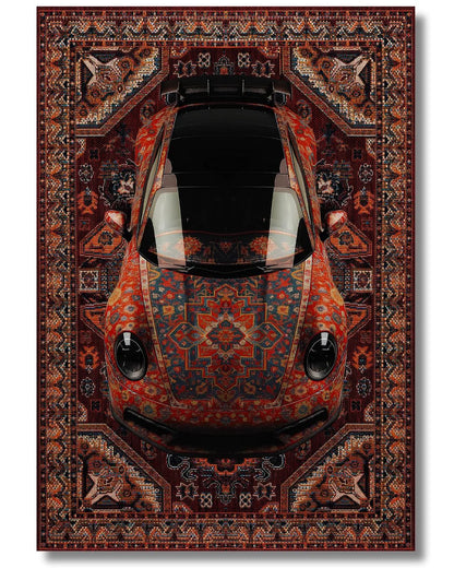 RetroDrive™ Car Art Rug